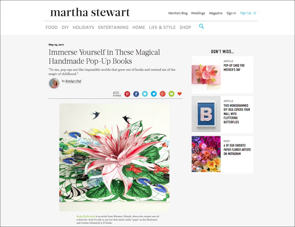 PRASA: Martha Stewart